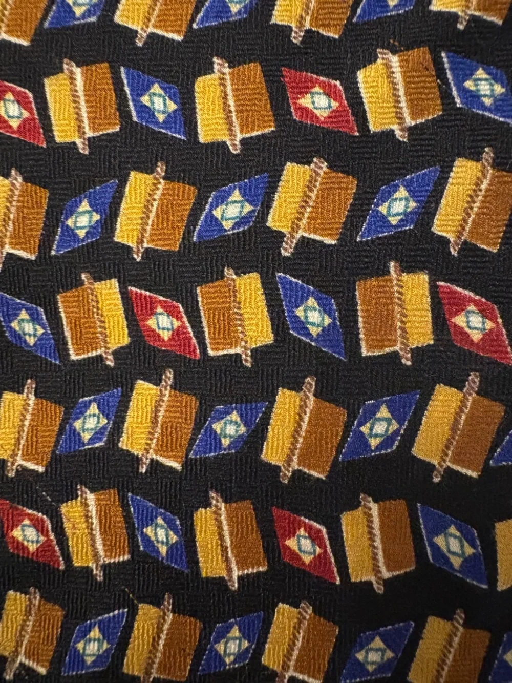 Vintage TMB Classic Clothing Lancaster Silk Necktie